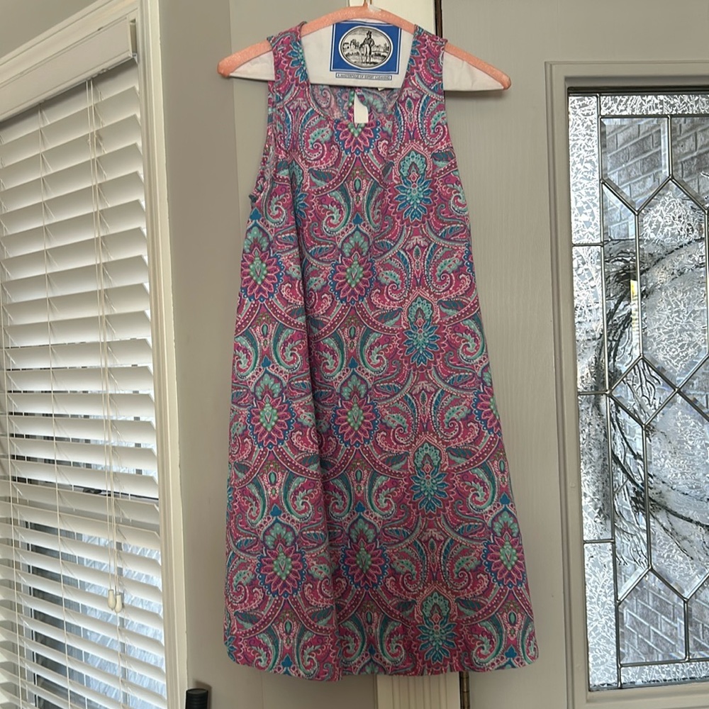 Mini summer floral, Cynthia Raleigh dress with pockets